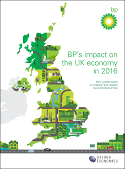 BP’s impact on the UK economy in 2016