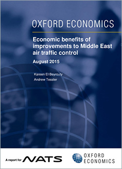 Economic benefits of improvements to Middle East air traffic control