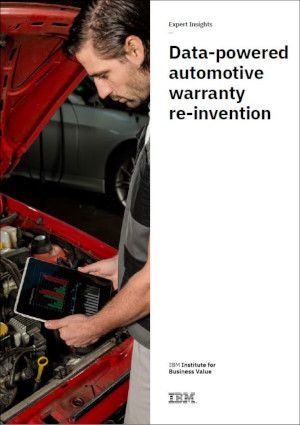 Data-powered automotive warranty re-invention