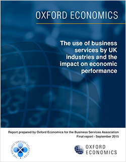 The use of business services by UK industries and the impact on economic performance