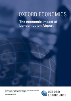 The economic impact of London Luton Airport