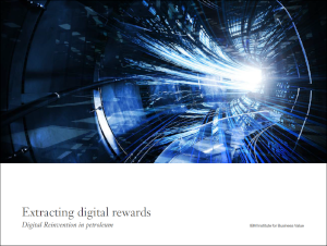 Extracting digital rewards: Digital Reinvention in petroleum