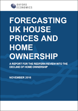Forecasting UK House Prices and Home Ownership
