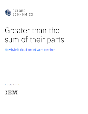 Greater than the sum of their parts: How hybrid cloud and AI work together