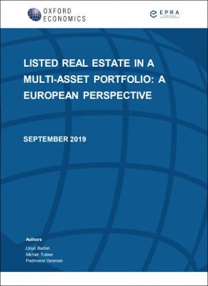 Listed Real Estate in a Multi-Asset Portfolio: A European Perspective