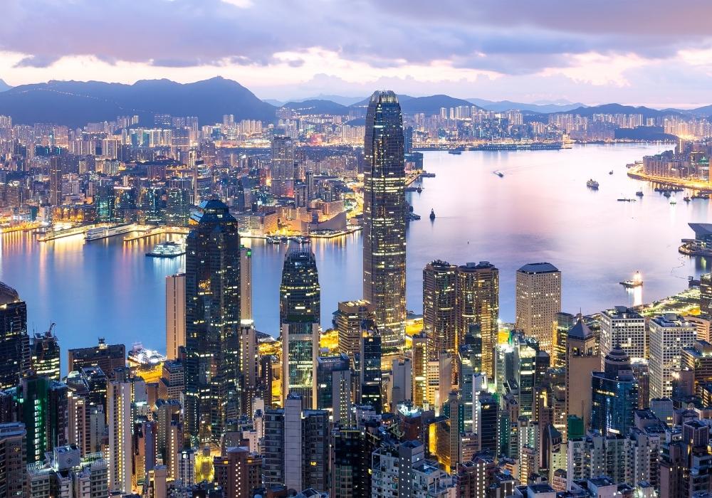 Hong Kong sunrise