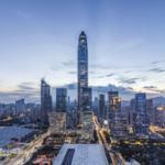 China, Shenzhen skyline