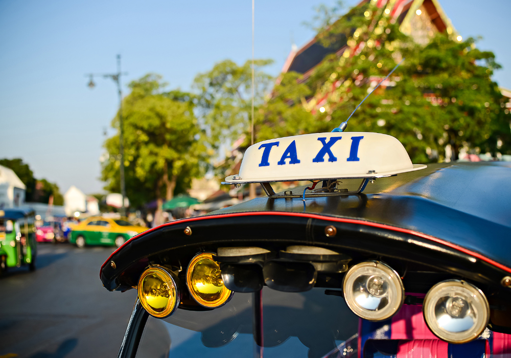 Ride hailing taxi
